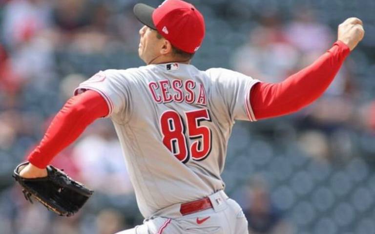 Luis Cessa debutará este martes en el duelo de los Rojos de Cincinnati  contra los Cachorros de Chicago - Los Noticieristas