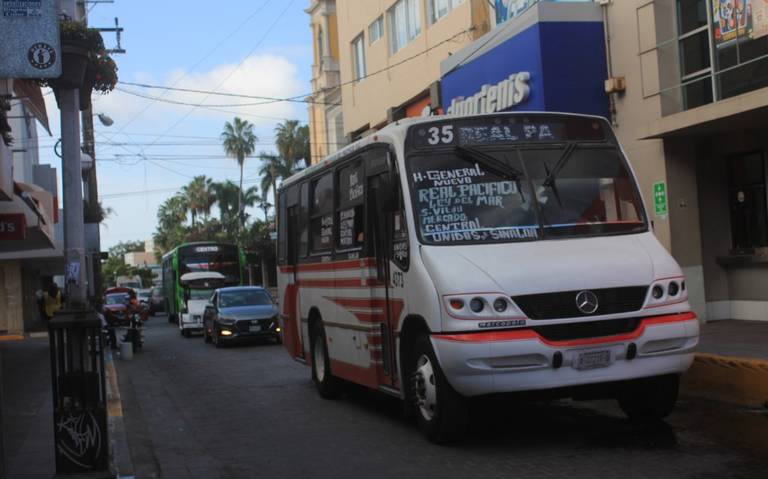 Pese a baja demanda no parará el servicio de transporte urbano - El Sol de  Mazatlán | Noticias Locales, Policiacas, sobre México, Sinaloa y el Mundo