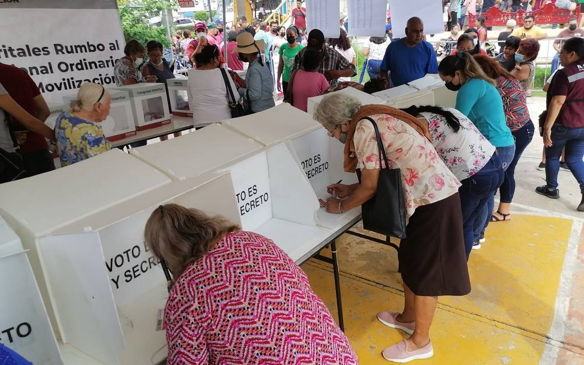 Militantes de Morena en Mazatlán votan por consejeros distritales - El Sol  de Mazatlán | Noticias Locales, Policiacas, sobre México, Sinaloa y el Mundo