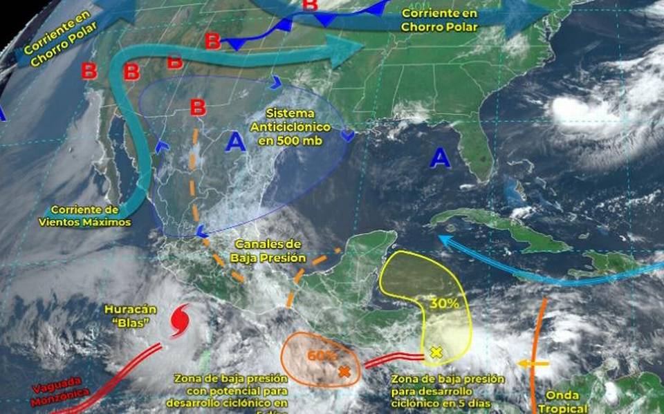 La temporada de huracanes 2023 en el Pacífico podría ser más activa de lo  normal